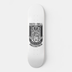 Gitarrenrock-Design Skateboard