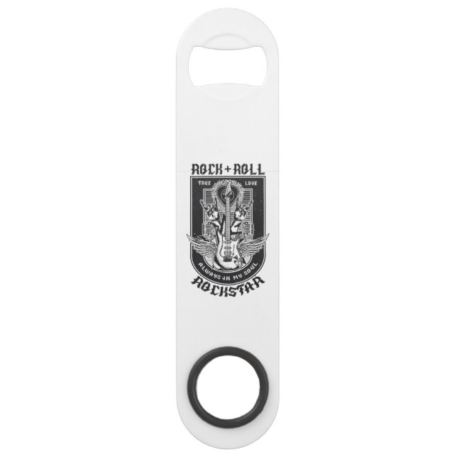 Gitarrenrock-Design Speed Flaschenöffner (Vorderseite)