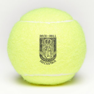Gitarrenrock-Design Tennisbälle