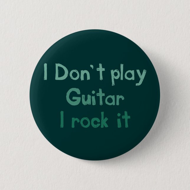 Gitarrenrock-It-Button Button (Vorderseite)
