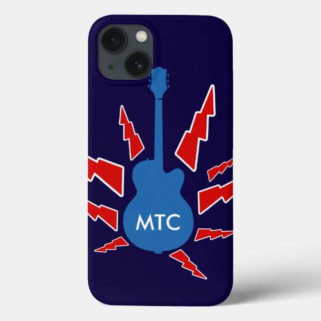 Gitarrenrock personalisiert Case-Mate iPhone hülle (Rückseite)