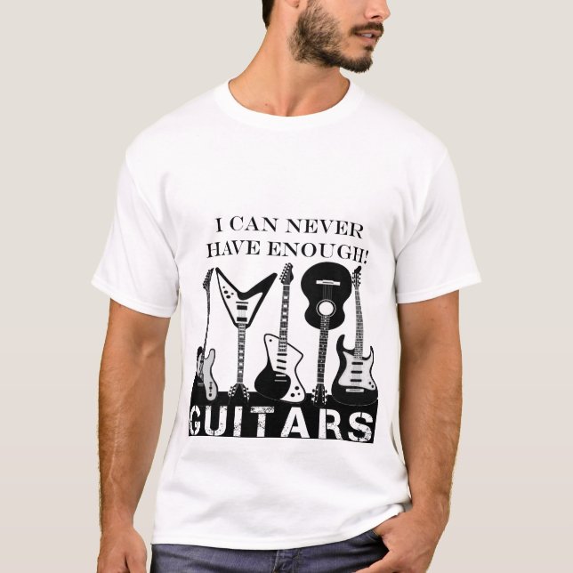 Gitarrenrockmusik für Gitarrist und Gitarristen -  T-Shirt (Vorderseite)