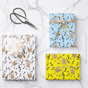 Gitarrenrocks Geschenkpapier Set