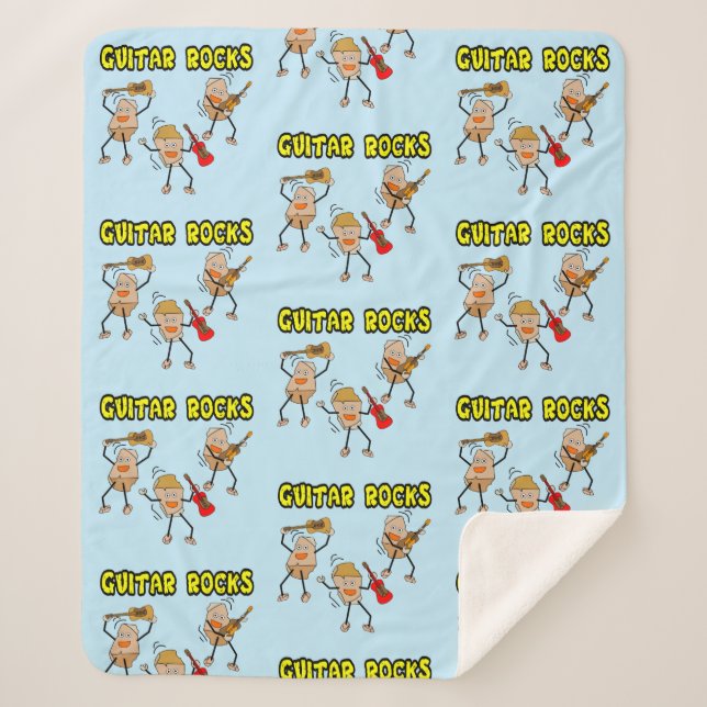 Gitarrenrocks Sherpadecke (Vorderseite)