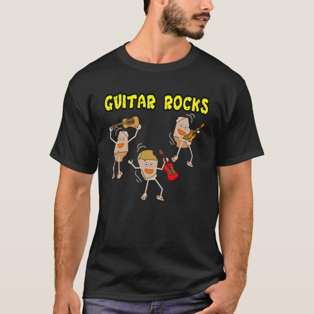 Gitarrenrocks T-Shirt (Vorderseite)