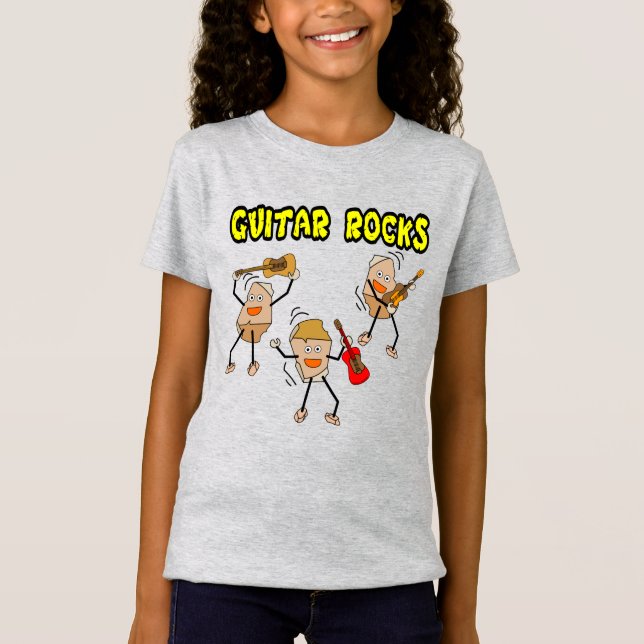 Gitarrenrocks T-Shirt (Vorderseite)