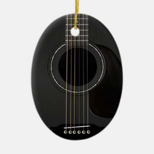 Gitarrenschmuck Black Keramikornament