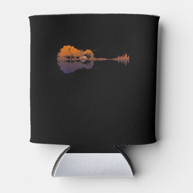 Gitarrensee Shadow Liebe Gitarre - Musikfans Dosenkühler (Vorderseite)