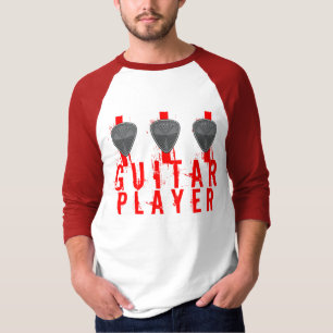 Gitarrenspieler 3 Picks T-Shirt