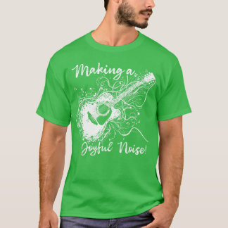 Gitarrenspieler ein fröhliches Geräusch machen T-Shirt