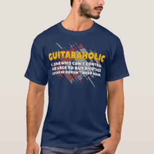 Gitarrenspieler Gitarrist Musiker T-Shirt