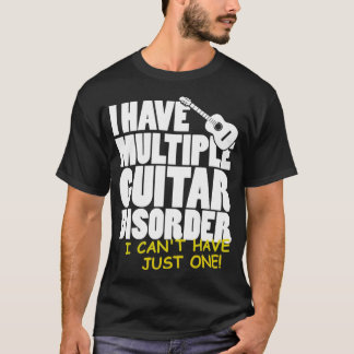 Gitarrenspieler Ich habe eine mehrfache Gitarrenst T-Shirt