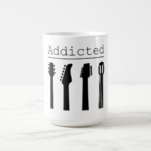 Gitarrensüchtig Tasse