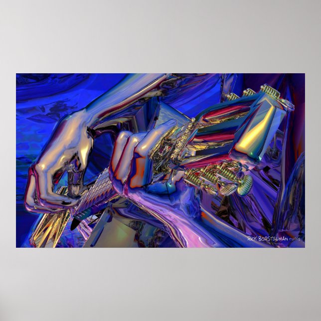 Gitarrentheorie 6 poster (Vorne)