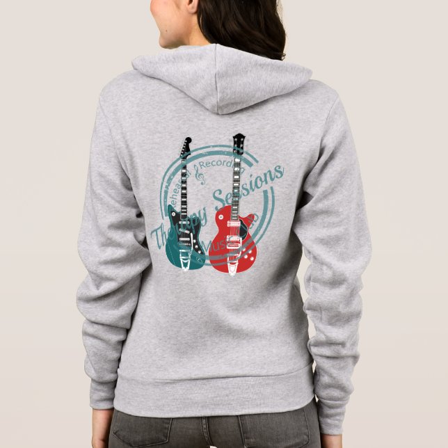 Gitarrentherapie Hoodie (Rückseite)