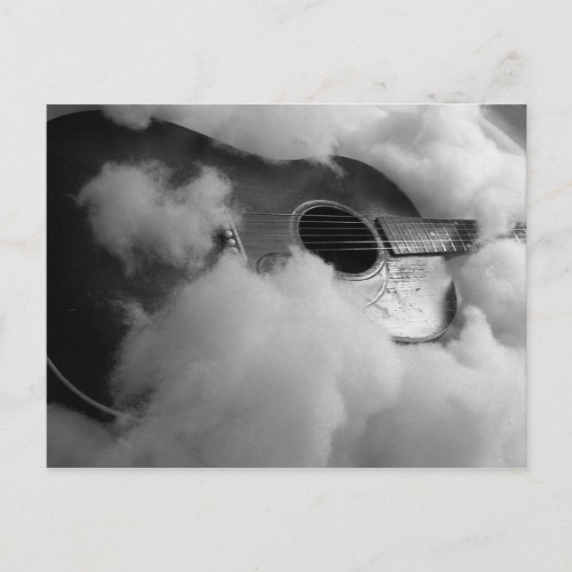 Gitarrenträume Postcard Postkarte (Vorderseite)