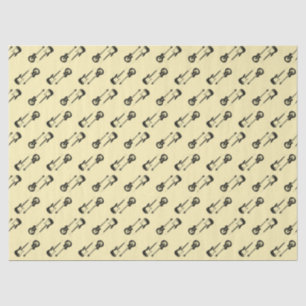 Gitarrenunterlage Seidenpapier