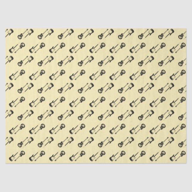 Gitarrenunterlage Seidenpapier (Vorderseite)