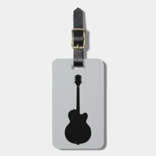 Gitarrenvektor Gepäckanhänger