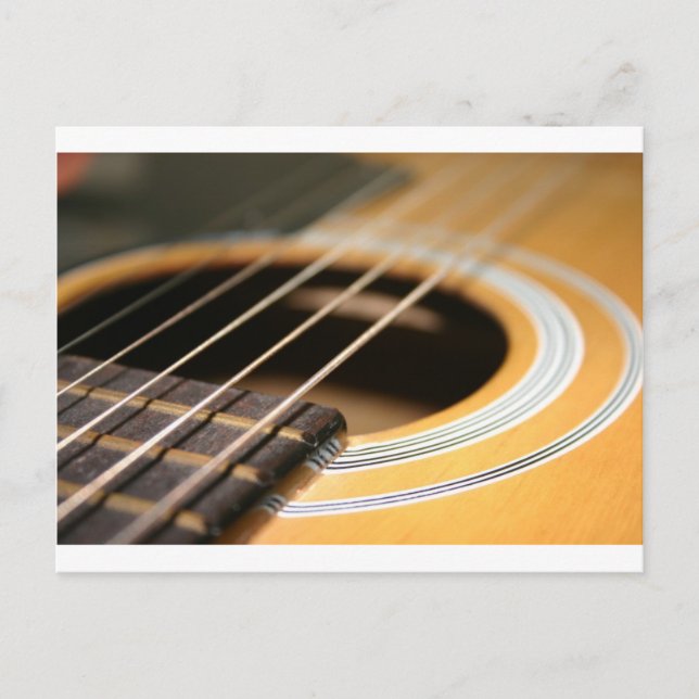 Gitarrenzeit Postkarte (Vorderseite)