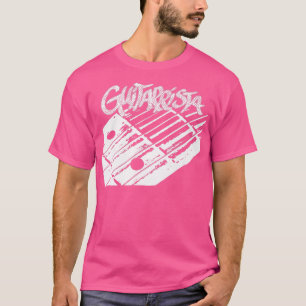 Gitarrist Bassist Band Musikfestival Gitarre Seite T-Shirt