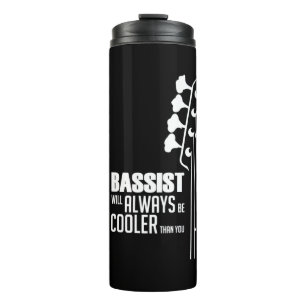 Gitarrist Bassist wird immer Cooler als Sie Weihna Thermosbecher