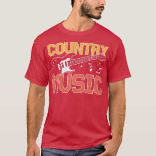 Gitarrist Country Music Premium T-Shirt