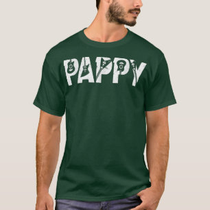 Gitarrist Daddy Funny Pappy Music Guitar Fathers D T-Shirt