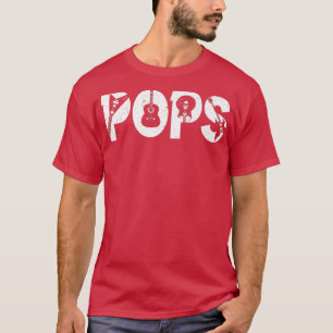 Gitarrist Daddy Funny Pops Music Gitarre Fathers D T-Shirt