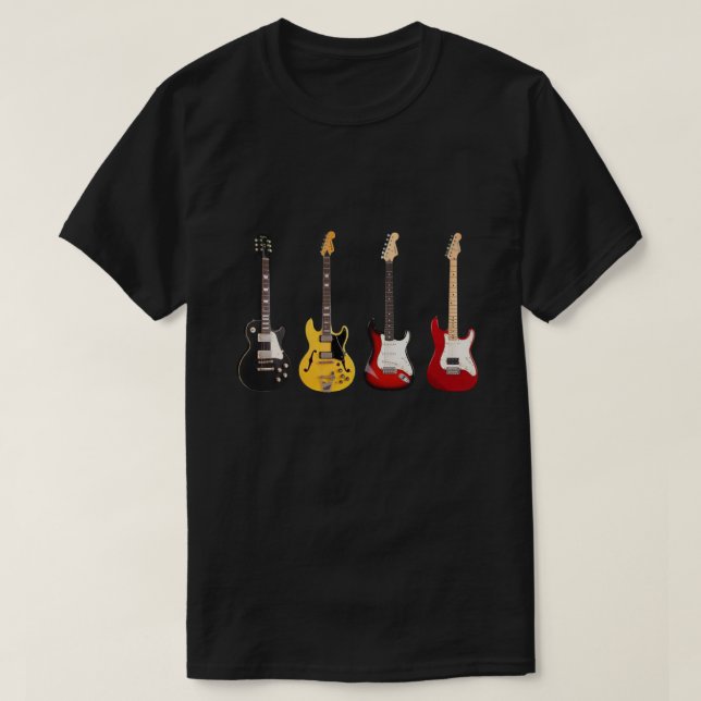 Gitarrist der Electric Guitar Collection Band, Git T-Shirt (Design vorne)