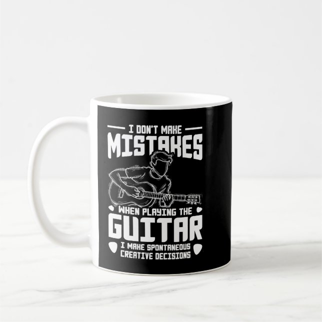 Gitarrist der Musikerin Gift Guitar Kaffeetasse (Links)