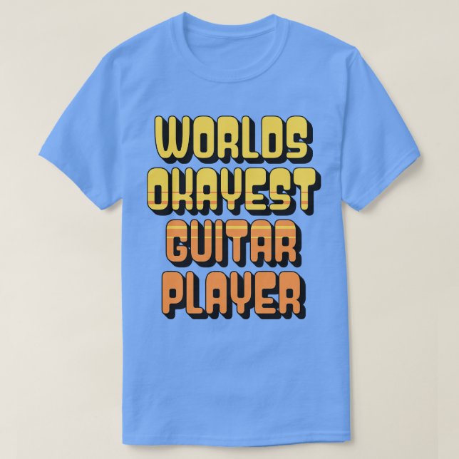 Gitarrist der Welt 2 T-Shirt (Design vorne)