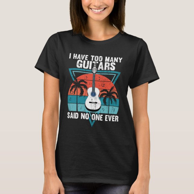 Gitarrist Funny T - Shirt Gitarrist Musician Music (Vorderseite)
