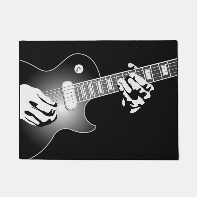 GITARRIST FUßMATTE (Vorderseite)