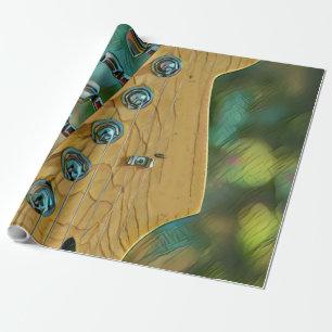 Gitarrist Geburtstagsgeschenk Geschenkpapier