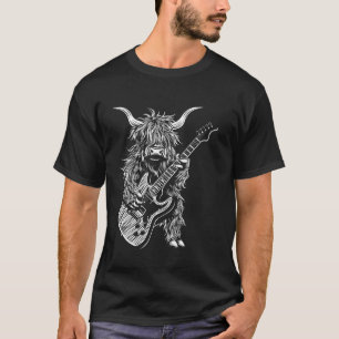 Gitarrist Gitarre - Farmer Züchter Schottisches Ho T-Shirt
