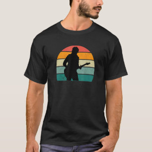Gitarrist Gitarre Musiker Bass Saiteninstrument T-Shirt