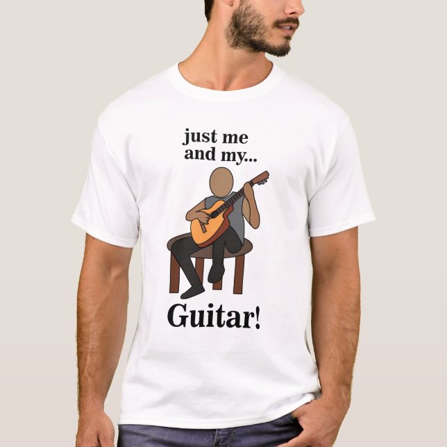 Gitarrist Gitarrespieler  T-Shirt (Vorderseite)