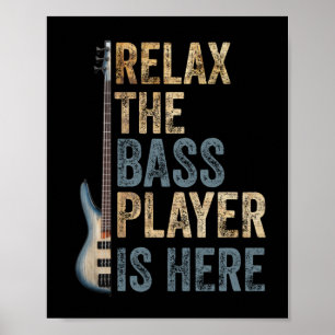 Gitarrist Instrument Strings Poster