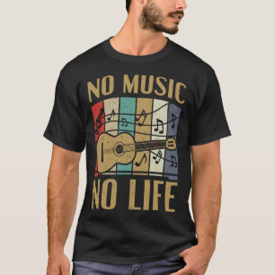 Gitarrist Keine Musik Kein Leben T-Shirt
