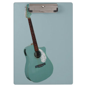 Gitarrist Klemmbrett