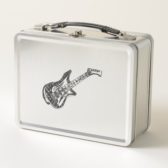Gitarrist Lunch Box (Vorderseite)