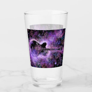 Gitarrist Music Glass Glas