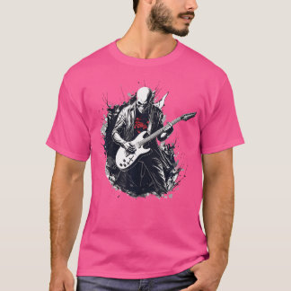 Gitarrist-Musiker E-Gitarre Acoustic-Guitar Elect T-Shirt