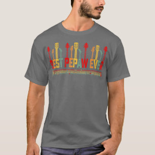 Gitarrist Pater Best Pepaw Ever Guitar Fathers Da T-Shirt