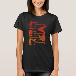 Gitarrist Retro Style für Gitarrist Premium T-Shirt