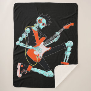 Gitarrist Robot Sherpadecke