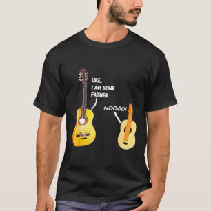 Gitarrist - Uke, ich bin dein Vater Funny Ukulele  T-Shirt