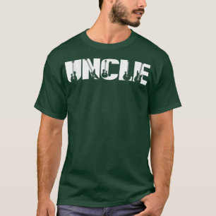 Gitarrist Uncle Funny Music Gitarre Lover Vathers T-Shirt
