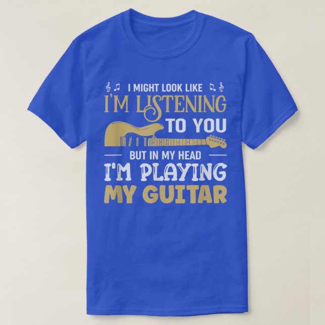Gitarrist und Gitarrist Gitarrist Gitarre Gitarre  T-Shirt (Design vorne)